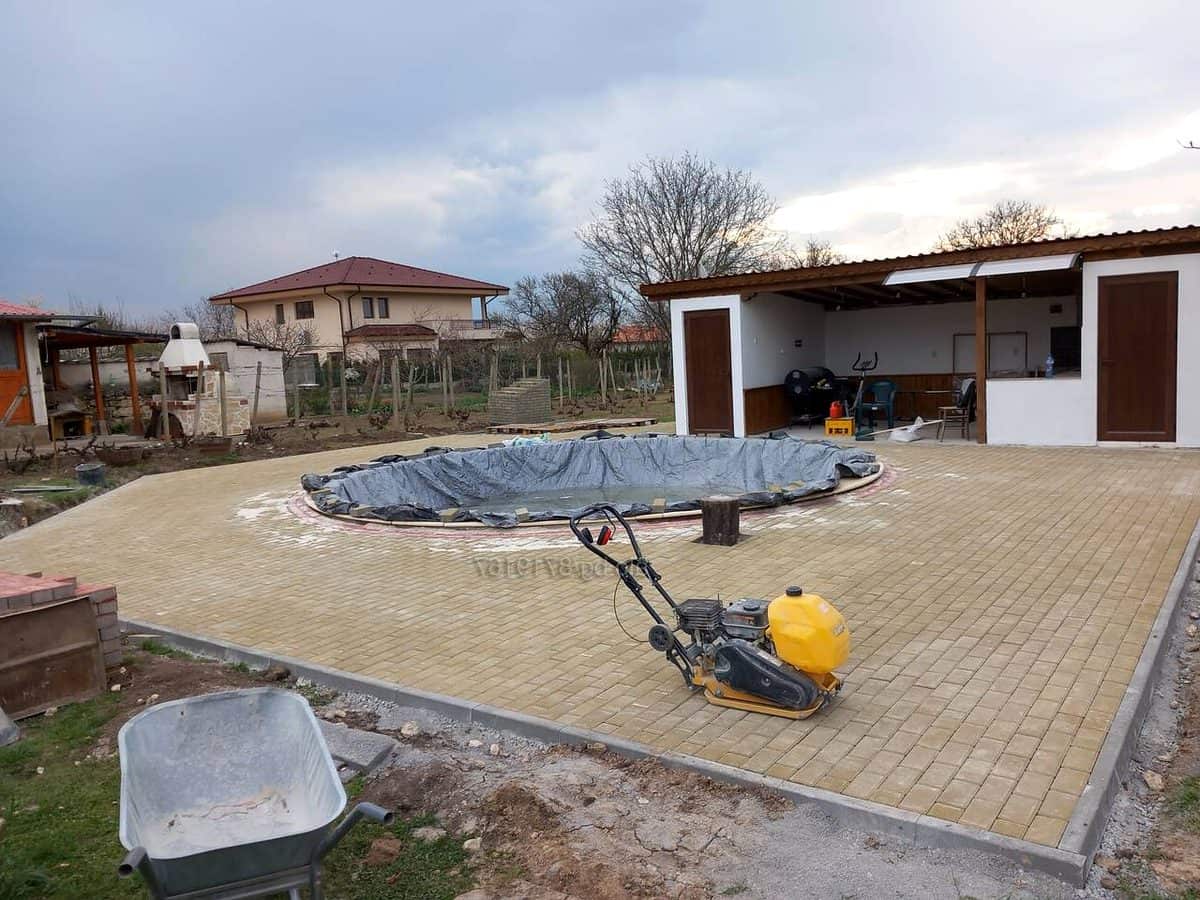 Drumuri de acces si platforme Mures cu piatra, sort si balast - imagine lucrare 3