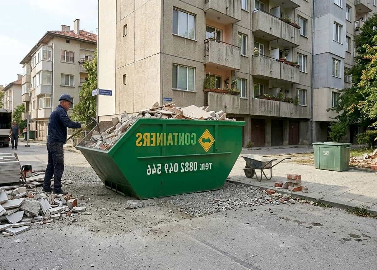Evacuare moloz nepericulos