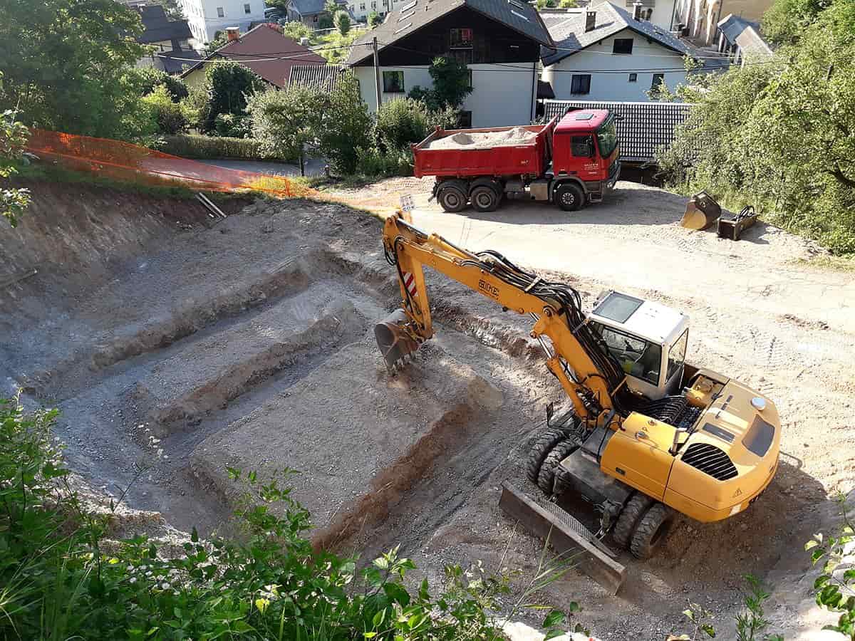 Pregatire teren pentru constructii