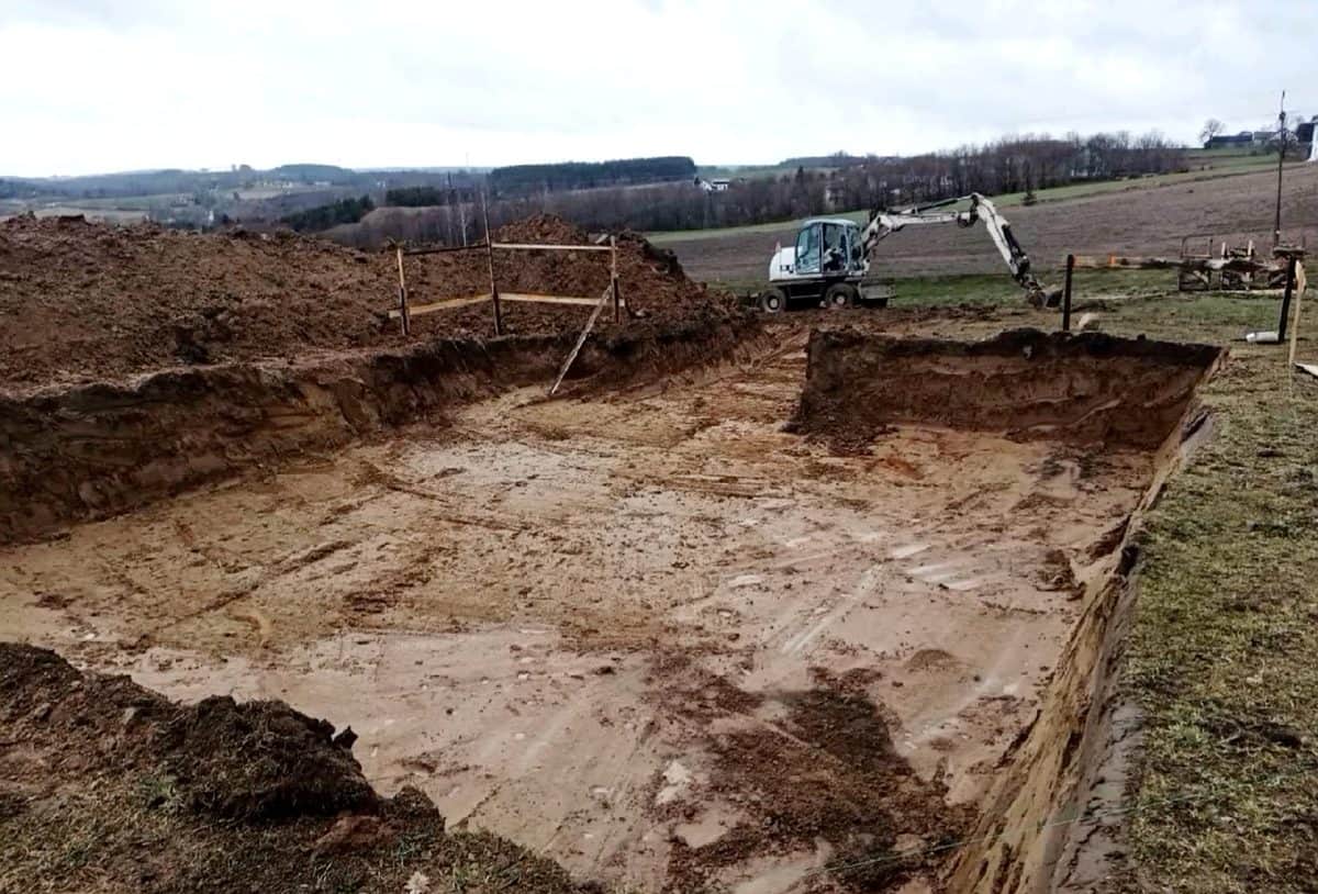 Pregatire teren pentru constructii